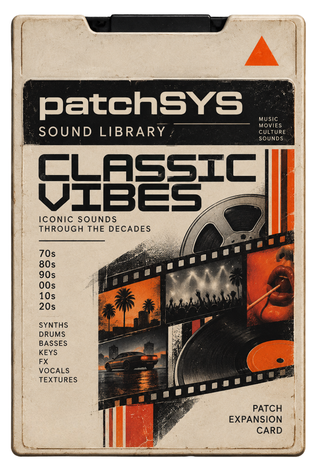PatchSYS Expansion - Classic Vibes cartridge cover