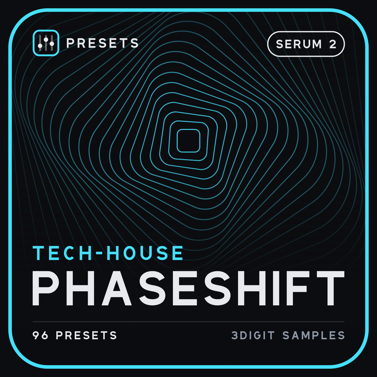 PHASESHIFT Serum 2 Tech-House preset pack cover