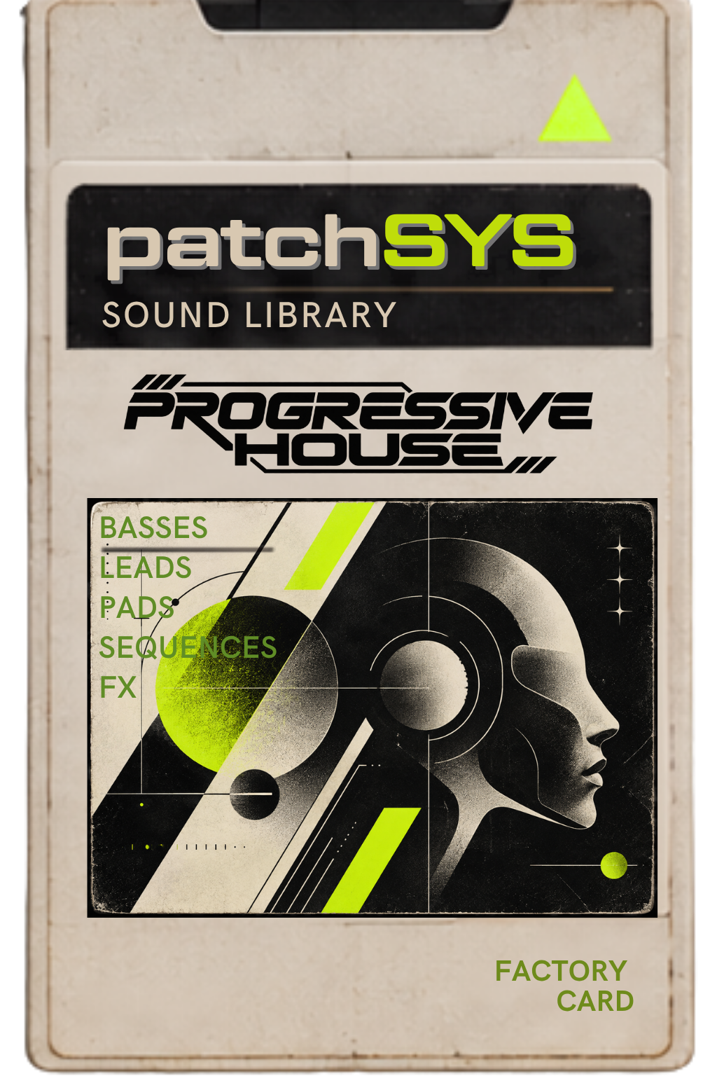 PatchSYS Expansion - Progressive House cartridge cover