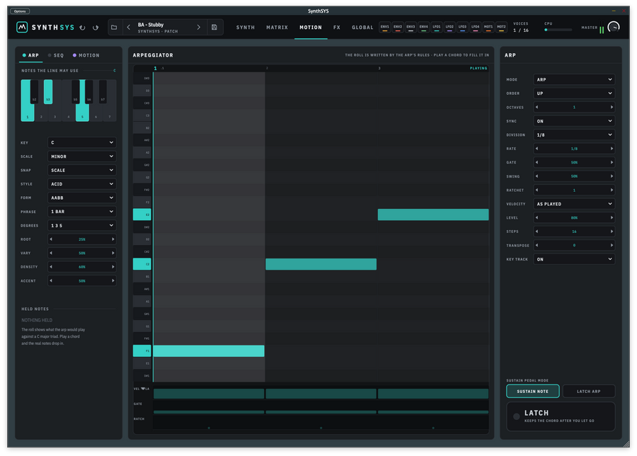 Arpeggiator