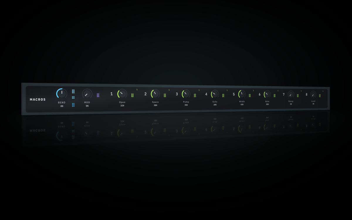 SynthSYS macros bar, cinematic angle